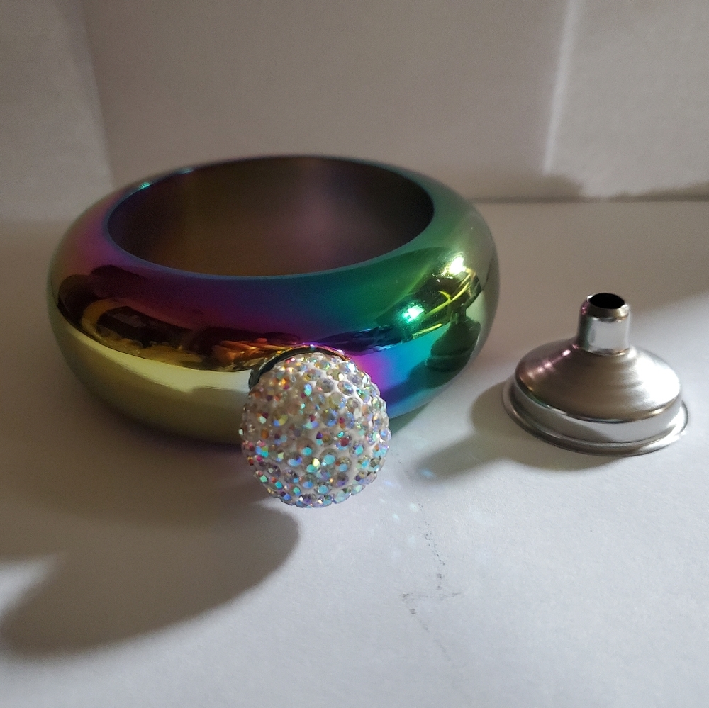 Bling Liquor Bracelet Flask. Brand New